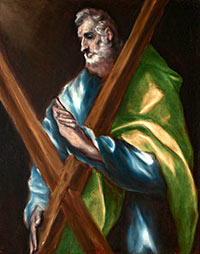 Św. Andrzej Apostoł, autorstwa El Greco